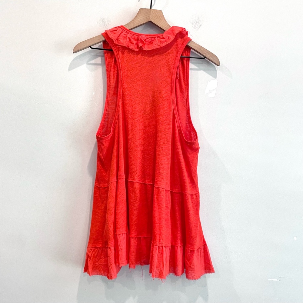 Free People Out And About Ruffle Tiered Tank Top - Picture 11 of 13